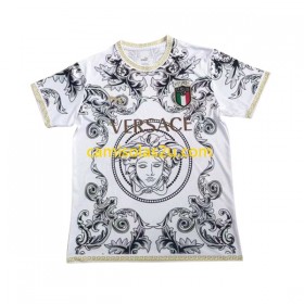 Camisolas de futebol Itália Versace Branco 2023/24 Manga Curta